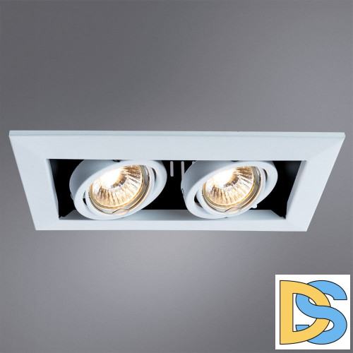 Встраиваемый светильник Arte Lamp Technika A5941PL-2WH