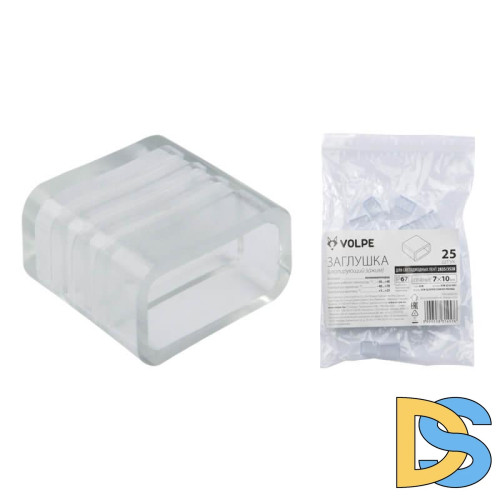 Набор заглушек Volpe UCW-Q220 K10 Clear 025 Polybag 10973