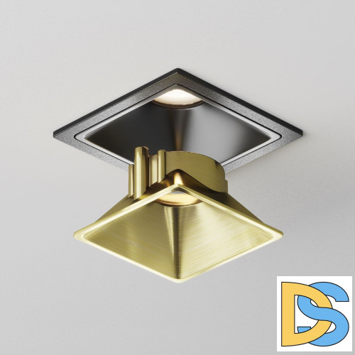 Рамка-отражатель Maytoni Downlight Ring8-10W-SQ-BS