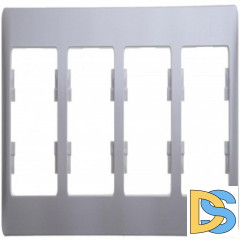 Рамка 4-ая (четверная), Перламутр, серия Glossa, Schneider Electric