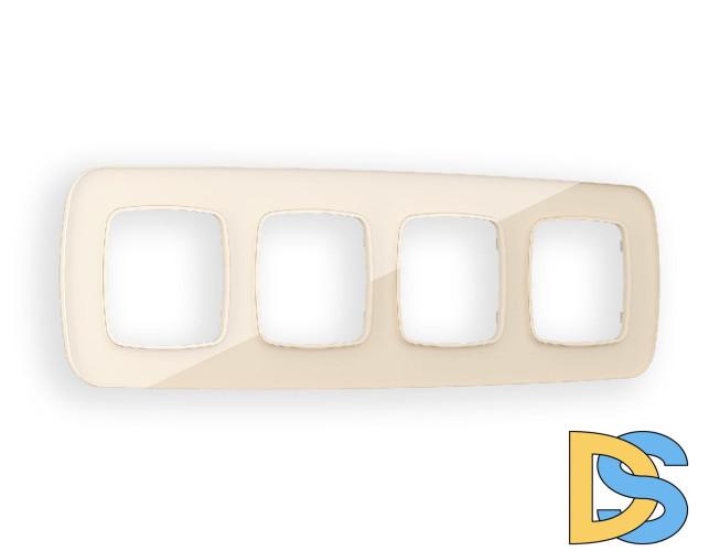 Рамка четырехместная Ambrella Volt Radian OF350304