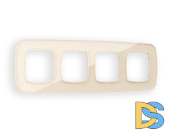 Рамка четырехместная Ambrella Volt Radian OF350304