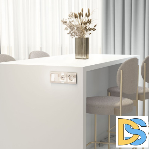 Розетка с заземлением и шторками Werkel 4690389197093 W1171143 a064061