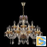 Подвесная люстра Bohemia Ivele Crystal 5417/10+5/240 G Shampan/M-1H