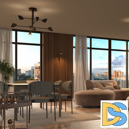 Потолочная люстра Mantra Capuccina 7578