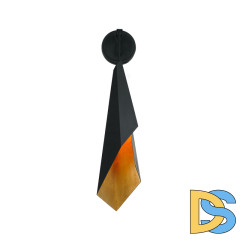 Настенный светильник Delight Collection MB2063-1A black/gold
