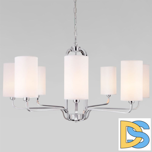 Подвесная люстра Eurosvet Purezza 60128/8 хром