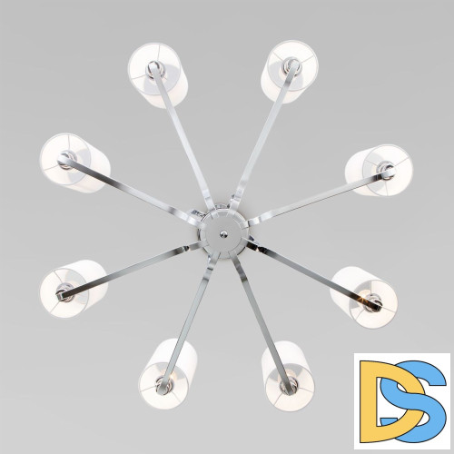 Подвесная люстра Eurosvet Purezza 60128/8 хром