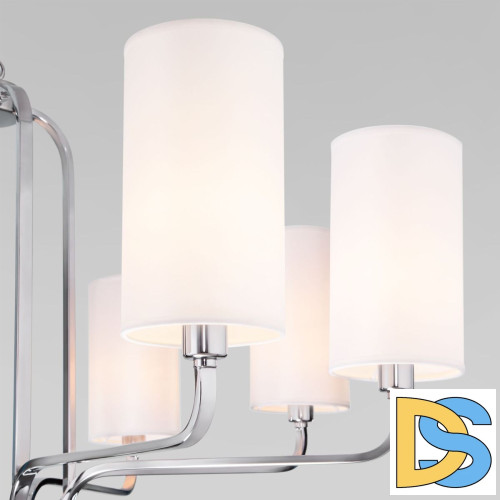 Подвесная люстра Eurosvet Purezza 60128/8 хром