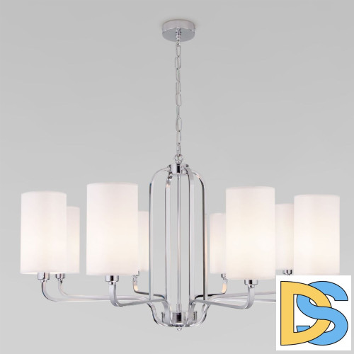 Подвесная люстра Eurosvet Purezza 60128/8 хром
