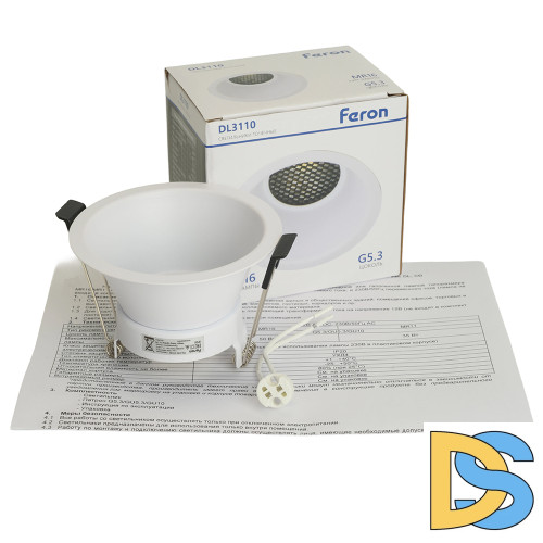 Встраиваемый светильник Feron DL3110 51342