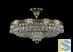 Люстра на штанге Bohemia Ivele Crystal 19271/45IV GB