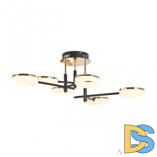 Потолочная люстра Arte Milano Ferrara 272999/6 BK/GD