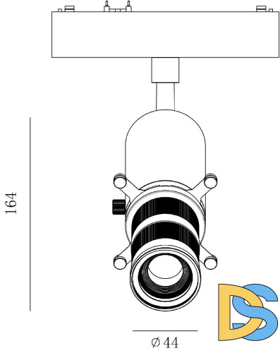 Трековый светильник SWG PRO SL-SLIM-MSWH-10-CCT 022105