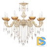 Подвесная люстра Bohemia Ivele Crystal AL79101/8/250 B WMG P Amber/M-1F