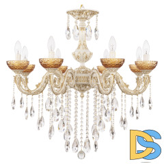 Подвесная люстра Bohemia Ivele Crystal AL79101/8/250 B WMG P Amber/M-1F