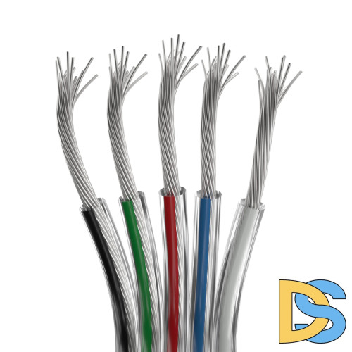 Шлейф питания Arlight ARL-20AWG-CLEAR-5Wire-CU 034966