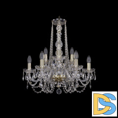 Подвесная люстра Bohemia Ivele Crystal 1402/6+3/195/h-58 G