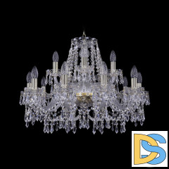 Подвесная люстра Bohemia Ivele Crystal 1403/10+5/240 G