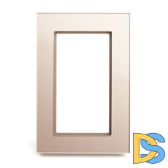 Рамка 2-местная без перемычки Stekker Катрин 39567