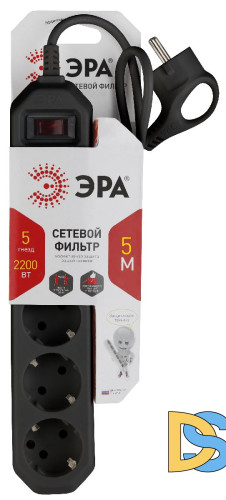 Сетевой фильтр Эра USF-5es-5m-B Б0019737