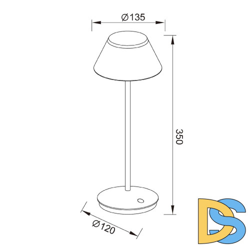Уличный переносной светильник Mantra K5 7989