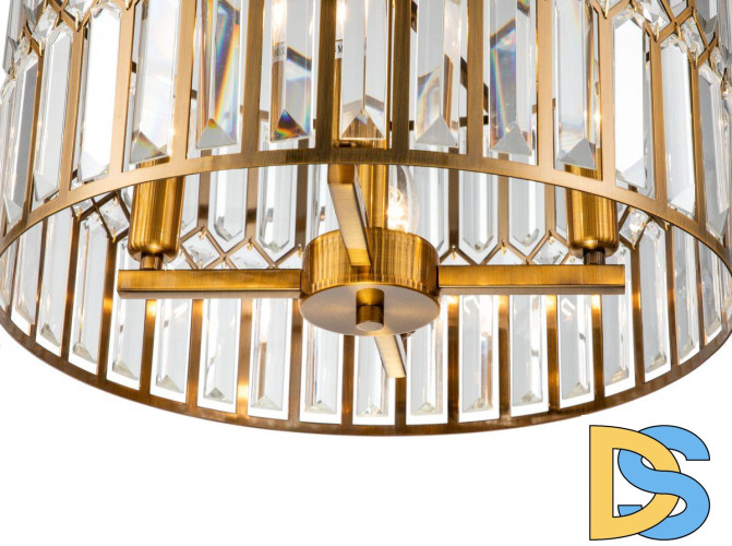 Подвесная люстра iLamp Triumph 6122-420 Brass