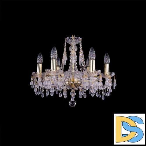 Подвесная люстра Bohemia Ivele Crystal 1410/6/160 G V0300