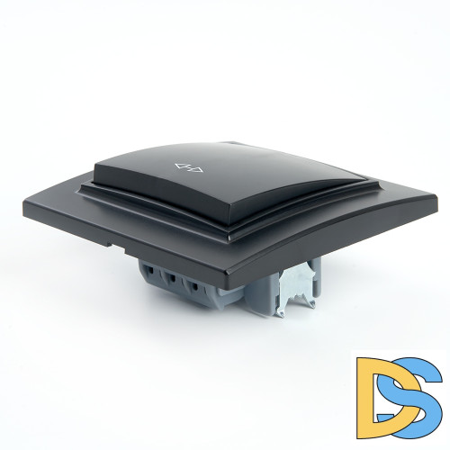 Выключатель одноклавишный Stekker Эрна 39927