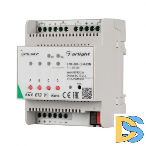 Диммер Arlight INTELLIGENT Arlight KNX-104-DIM-DIN 025658