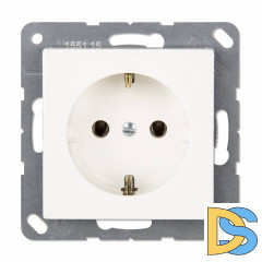 Розетка 2K+З Jung EP1420WW