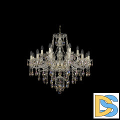 Подвесная люстра Bohemia Ivele Crystal 1415/12+6/300 G K801