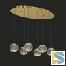Подвесная люстра DeLight Collection Elliot Diamante MD20001012-6A gold
