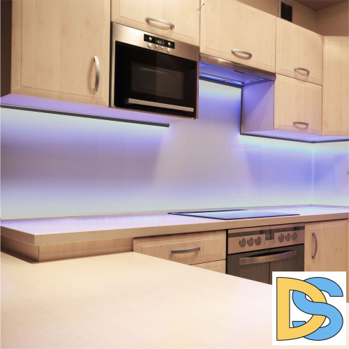 Профиль П-образный накладной Apeyron ширина ленты до 10мм 08-01-01Ч