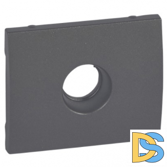 Лицевая панель для TV розетки Legrand Galea Life - темная бронза