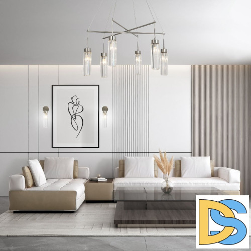 Бра Eurosvet Gilian 60163/1 никель a065759