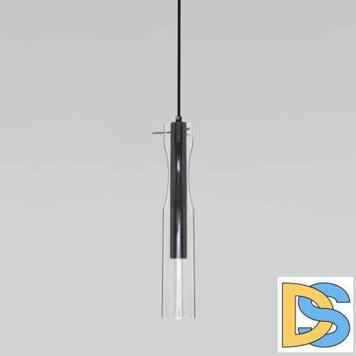 Подвесной светильник Eurosvet Swan 50254/1 LED черный a063280