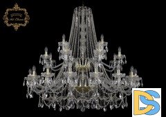 Подвесная люстра Art Classic 11.25.16+8+4.460.2d.Gd.Sp