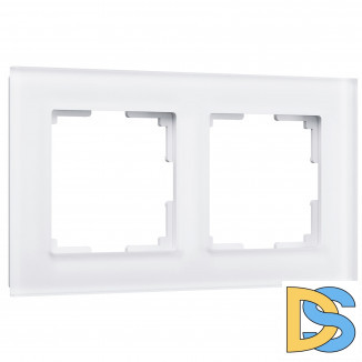 Рамка на 2 поста (белый матовый) W0021105