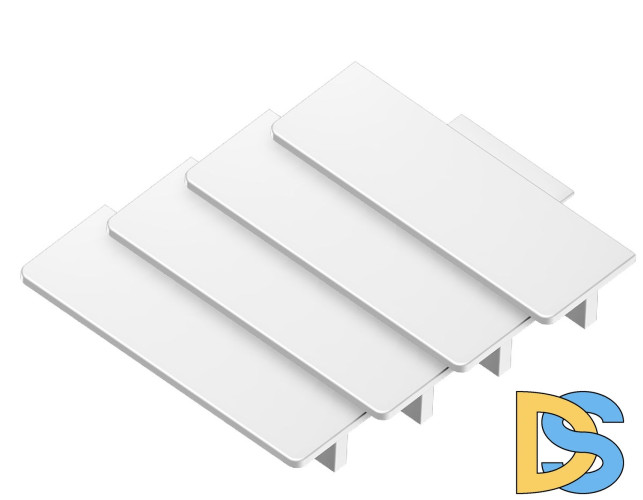 Заглушка (4 шт.) Ambrella Light Alum Profile GP8160