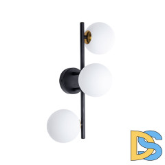 Бра Arte Lamp Gemini A2243PL-3BK