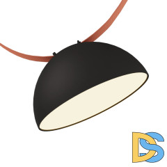 Трековый однофазный светильник Denkirs Belty flow DK5560-BK