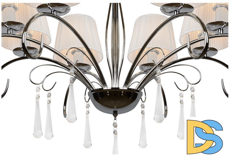 Подвесная люстра iLamp Perfection RM7006/8CR