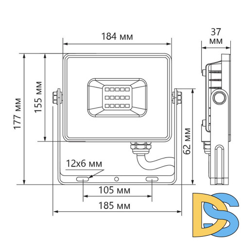 Светодиодный прожектор Feron LL922 100W 32103