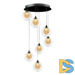 Подвесная светодиодная люстра iLedex Oblivion C4457-7R CR