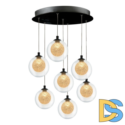 Подвесная светодиодная люстра iLedex Oblivion C4457-7R CR