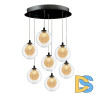 Подвесная светодиодная люстра iLedex Oblivion C4457-7R CR