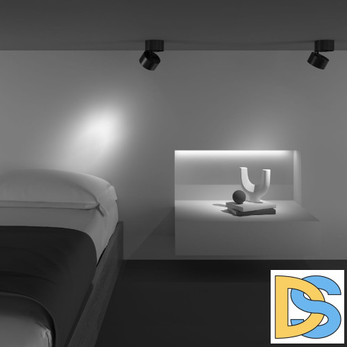 Накладной спот Maytoni Yin C084CL-15W4K-B