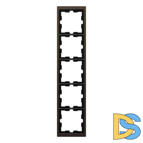 Рамка 5-постовая Schneider Electric Merten D-Life MTN4050-6552
