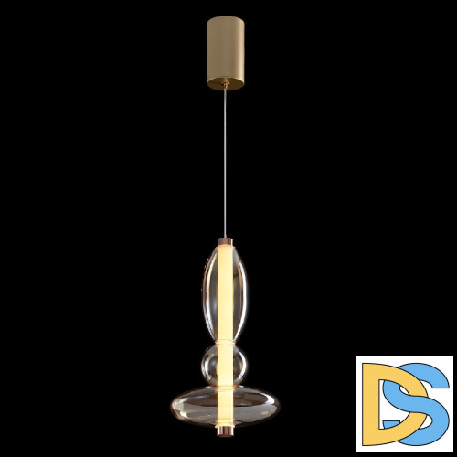 Подвесной светильник Crystal Lux QUASAR SP10W LED AMBER